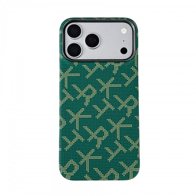 Carbon Fiber Letter Magnetic Phone Case IPhone 18 Pro Max 17 Anti-drop Protective Cover