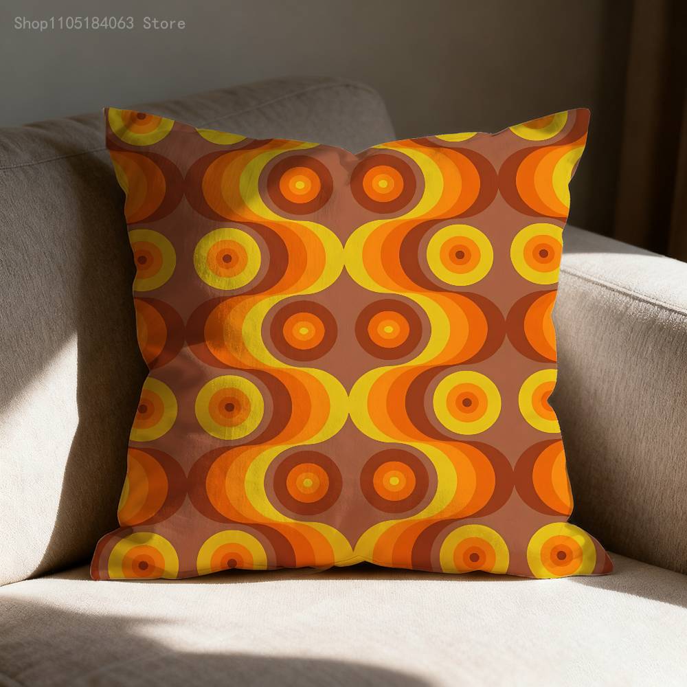 Чехол на подушку O-Orla Цветочный стебель Для декора дивана Автомобиля Офиса Комнаты Печатный чехол на подушку Декорации и Защита