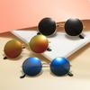 Fashion Children's Round Frame Sunglasses Male Baby Color Film Reflective Round Prince Glasses Trendy Female Child Sunglasses