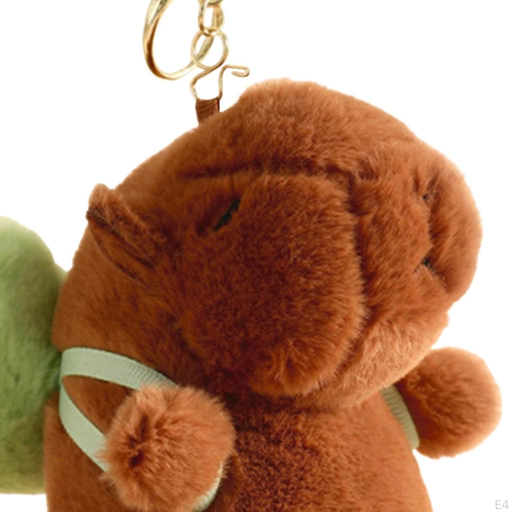 Очаровательный плюшевый брелок Капибара для детей и взрослых