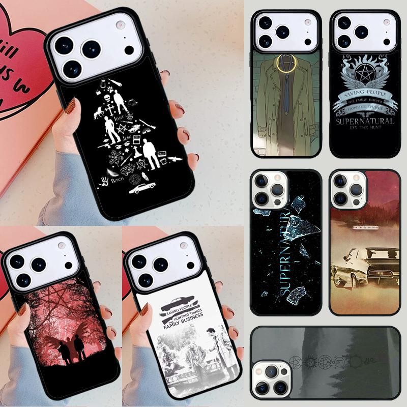 Supernatural Final Season 15 Phone Case For iPhone 17 Air 14 15 13 12 Max Cover For Apple 16e 11 Pro Max Plus Coque
