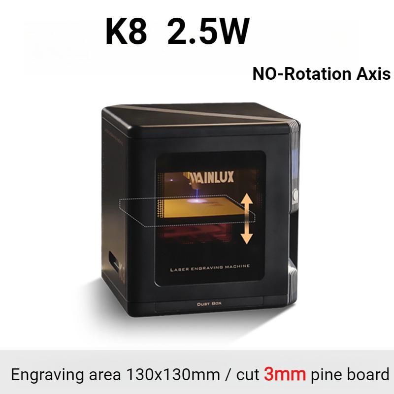 Fully Automatic Portable Laser Engraver - Compact Desktop Household Cutting & Marking Machine for Home DIY