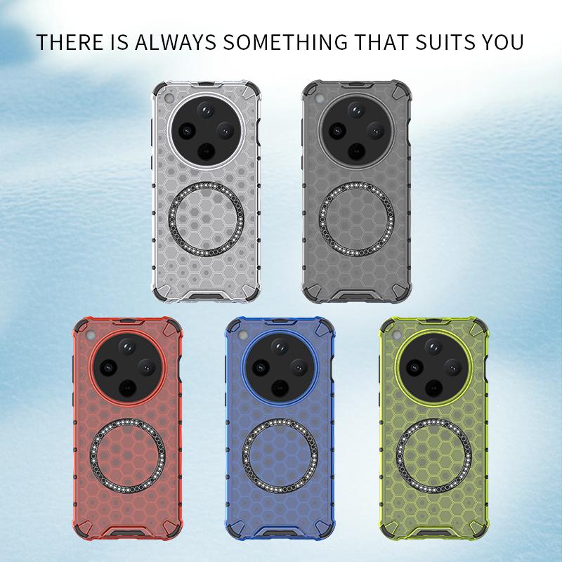 Для OPPO Find X8 Pro 5g Магнитное кольцо задняя крышка телефона чехол Magsafe кольцо беспроводная зарядка объектив защита противоударное покрытие Funda