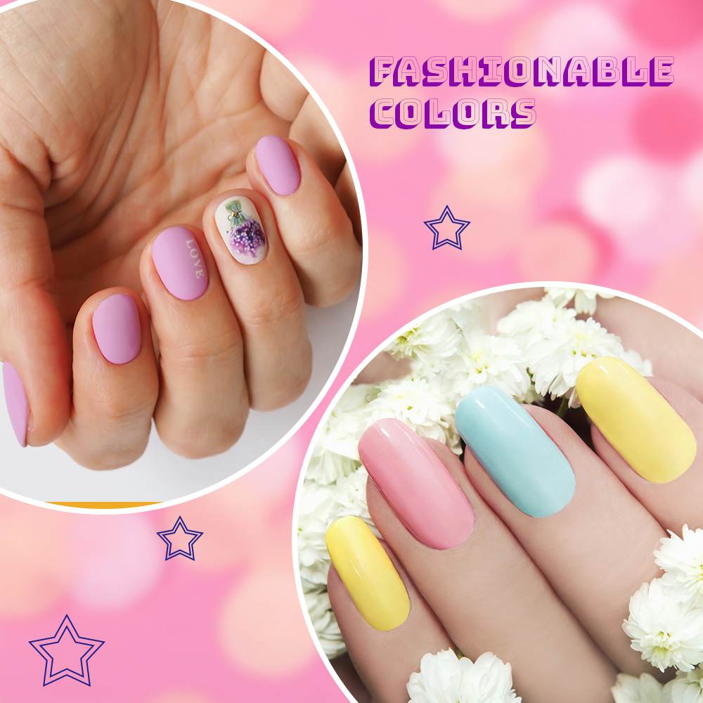 PHOENIXY Набор гелей для ногтей с сушкой ногтей Светодиодная УФ-лампа Сушилка для набора лака для ногтей Долговечная цветная полуперманентная основа для замачивания УФ-светодиодный набор для дизайна ногтей DIY