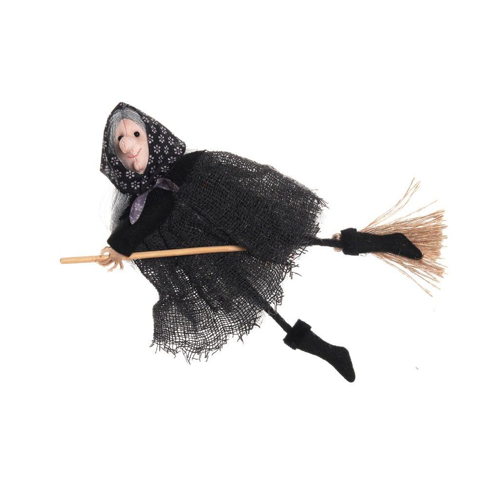 Cute Halloween Hanging Witch Doll Funny Halloween Witch Pendant  Bar Home Decor