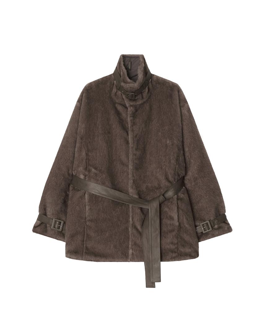 Mayveru Sicilian Reversible Fur Jacket _ Brown
