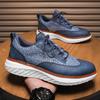 New 2025 Men Mesh Casual Shoes Fashion Lightweight Breathable Soft Soled Shoes Summer Outdoor Platform Sports Sneakers Big Size