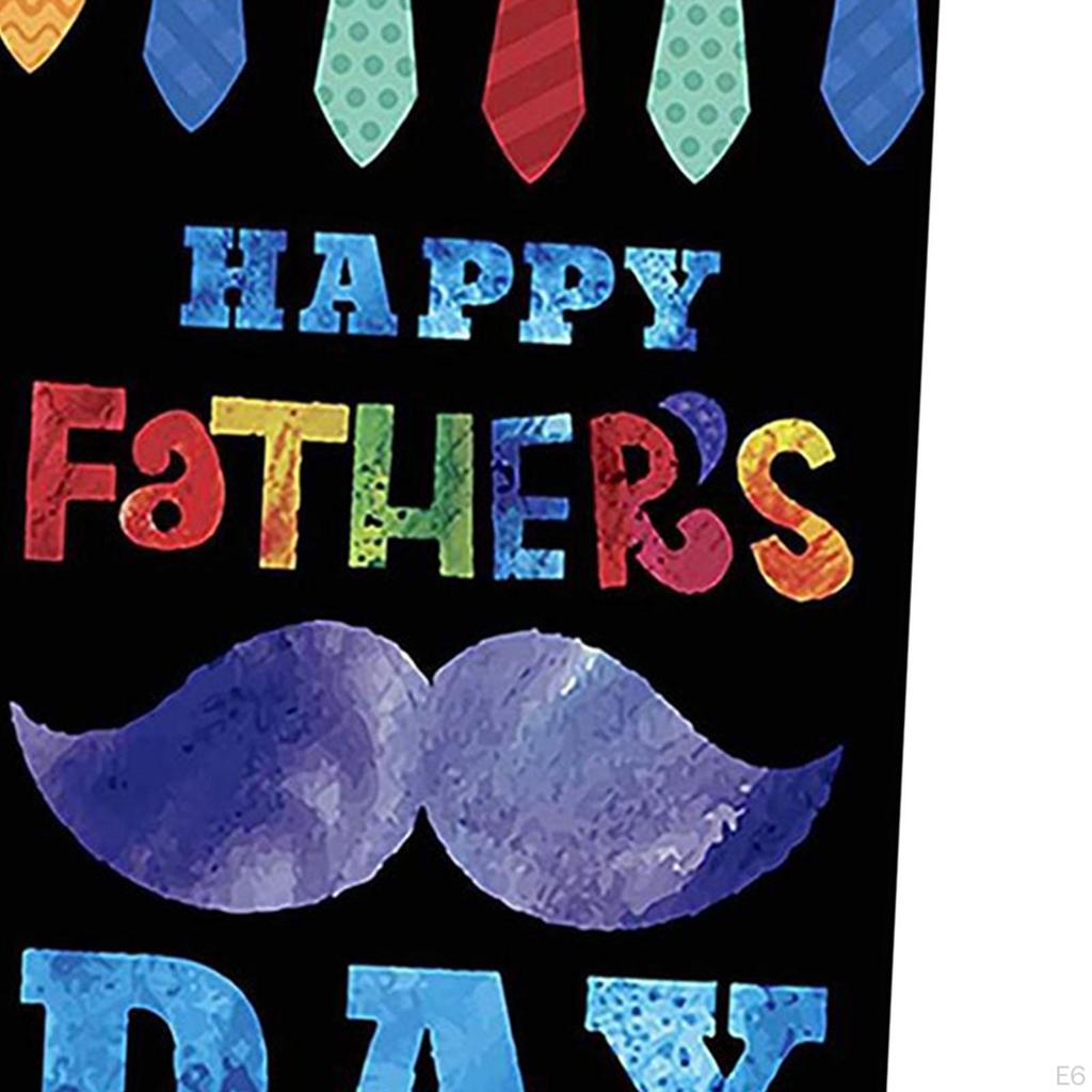 Двусторонний баннер с Днем отца, садовый флаг, дома, настенный приветственный двор, подарок для папы для любовника