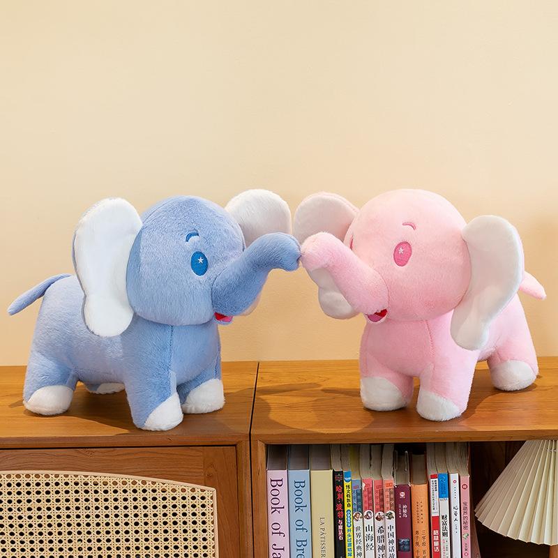 Plush Elephant Toys Dumbo Cartoon Animals Fill Doll Appease Accompany Gift Child