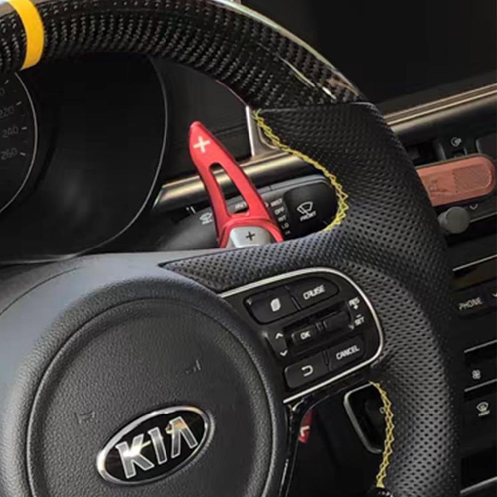 Shifter Paddle For KIA 2016 Sportage QL Cadenza K5 Optima JF SX Turbo 2017 2018 Car Steering Wheel Gear DSG Extension Accessory EQ9