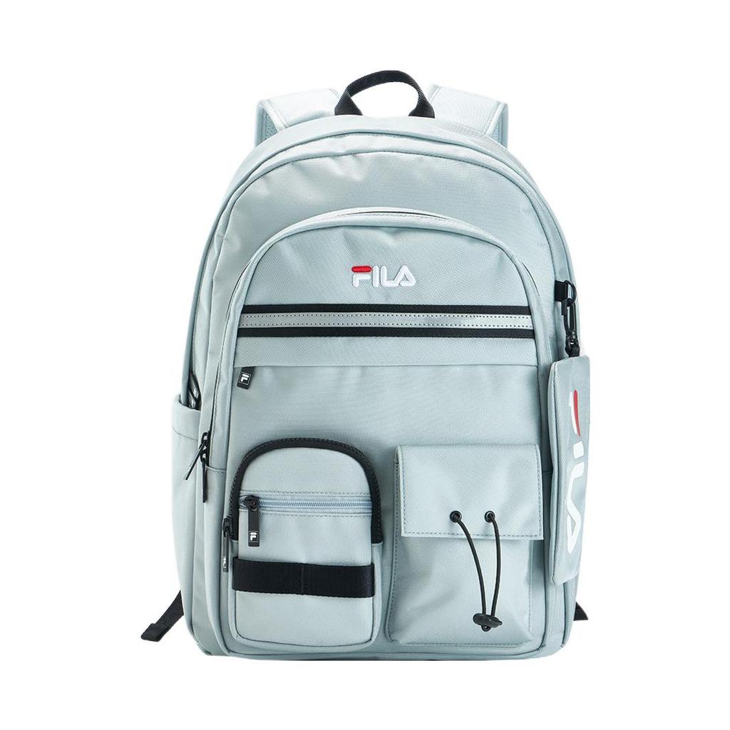 New FILA Fabric Backpack Small Men's Gray F13M339102F-GY