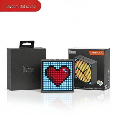Bluetooth-колонка Divoom Timebox-EVO с пиксельным артом (Китайская версия)