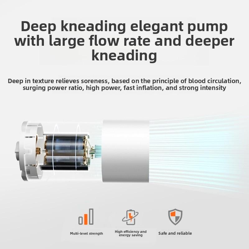 Компрессионный воздушный массажер для ног, электрический массажер для ног с воздушными волнами