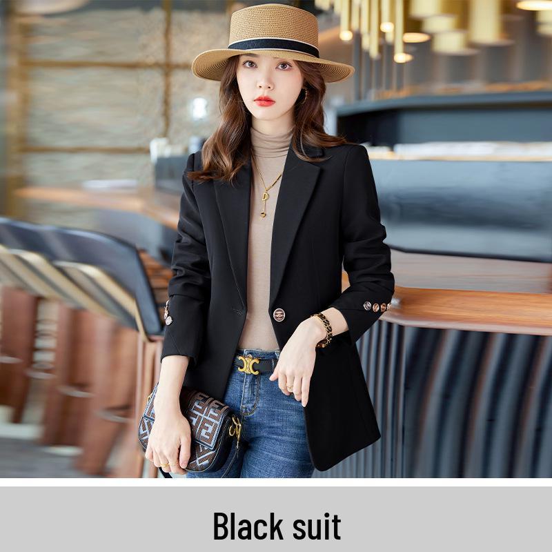 Zihong 2024 Женский приталенный универсальный пиджак высокого класса для весны и осени