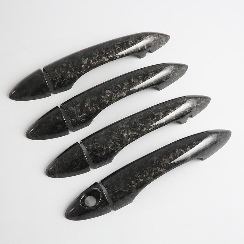 Альфа Ромео Джулия (2017-2022 гг.) Рисунок ручки наружной двери из углеродного волокна