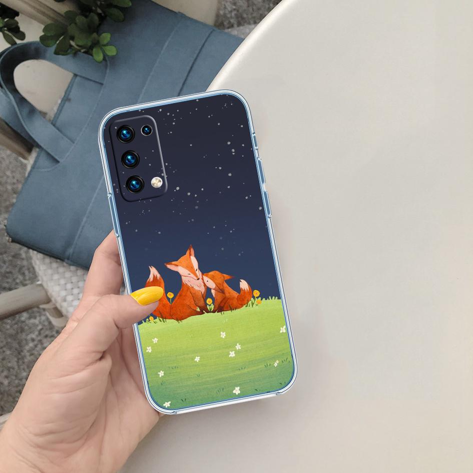 QT18 fox funny foxs lovely cute New High-End Phone Case for Samsung Galaxy A04 A04S A05 A05S A14 A23 A34 A54 M23 M52 M53 A55 A35