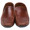 Paraboot 0409 Leather Moccasins shoes 8 1/2 BrownUsed