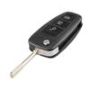 KEYYOU New 3 Buttons For Ford Focus Fiesta 2013 Fob Case with HU101/FO21 Blade Flip Folding Remote Key Shell Fob Case