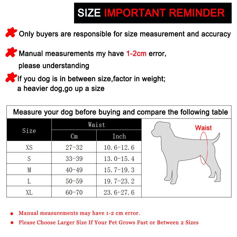 3pcs Female Dog Diapers Washable Reusable Doggie Puppy Nappies Physiological Pants Cute Adjustable Pet Sanitary Panties Short