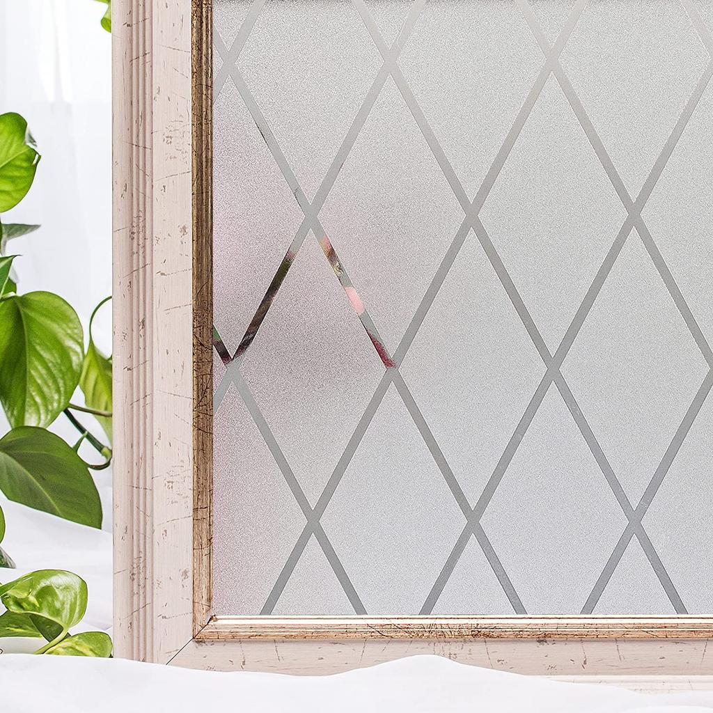 3D полупрозрачная радужная пленка для окон, витражное стекло, виниловая статическая самоклеящаяся пленка, терморегулирующие наклейки на окна для дома