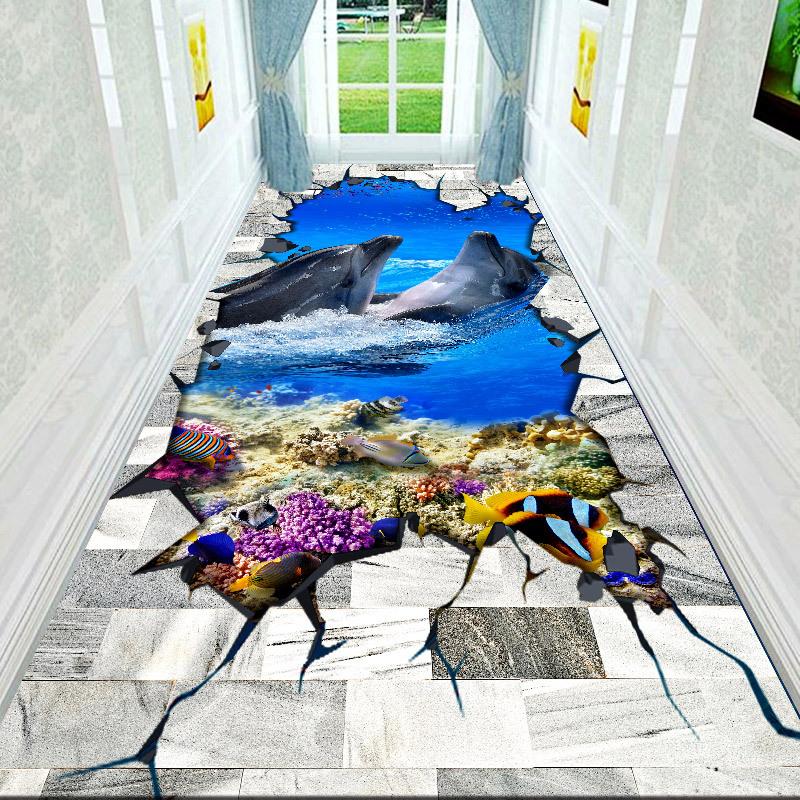 3D ковры для коридора, гостиной, украшения дома, вестибюля отеля, длинного ковра, лестницы, коврика для входной двери