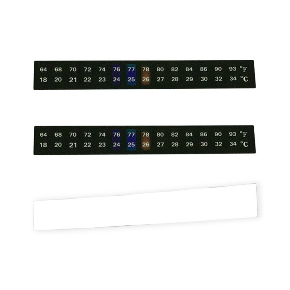 5Pcs 4-36 0-50 Aquarium Number Sticky Dual Scale Stick-on Thermometer Aquarium