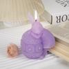 Платье с маками, кроликом, цветами, шариками, силиконовая форма: DIY 3D Кролик для Эпоксидной смолы, Свечей, Благовоний и Гипса.