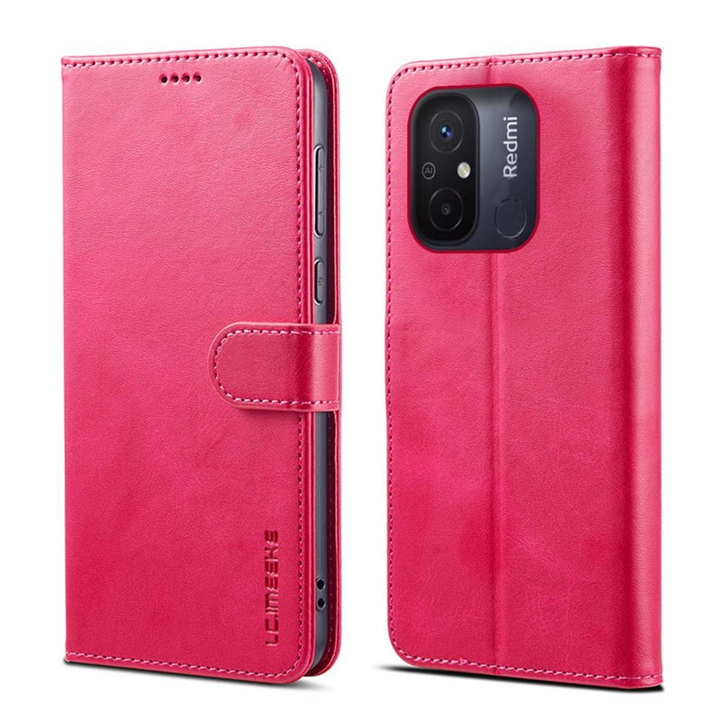 Флип-кошелек из ПУ-кожи чехол для телефона для Xiaomi Redmi 12C Ударопрочный внутренний чехол из ТПУ
