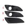 For Ford Fiesta 2013 2014 2015 Car Front Bumper Fog Light Lamp Bezel Frame Cover Grille Shell Cap Hood