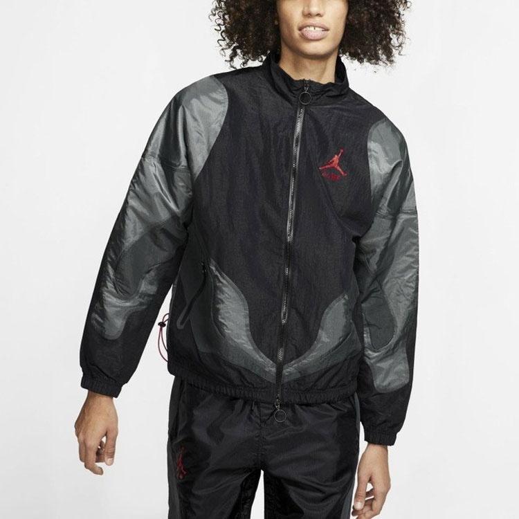 Air Jordan x Off-White Woven Jacket Asia Sizing 'Black' Men's CV0551-010