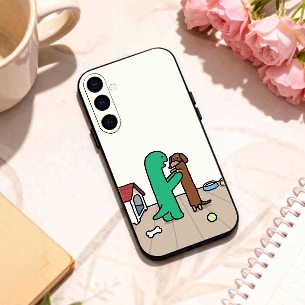 H-Hot Cute J-Joguman    phone Case For Samsung Galaxy A73,A72,A71,A70,A53,A52,A51,Others Soft Black Shell