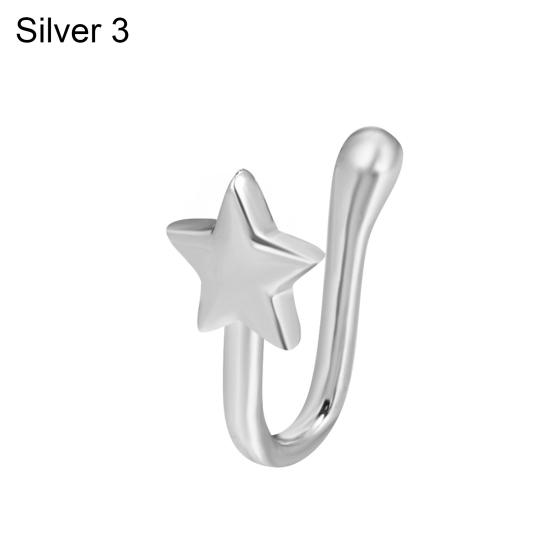 Каффы для носа Очаровательные Трендовые Без пирсинга Легкие в носке Женские Кольца-пирсинги для носа Хуп для вечеринки