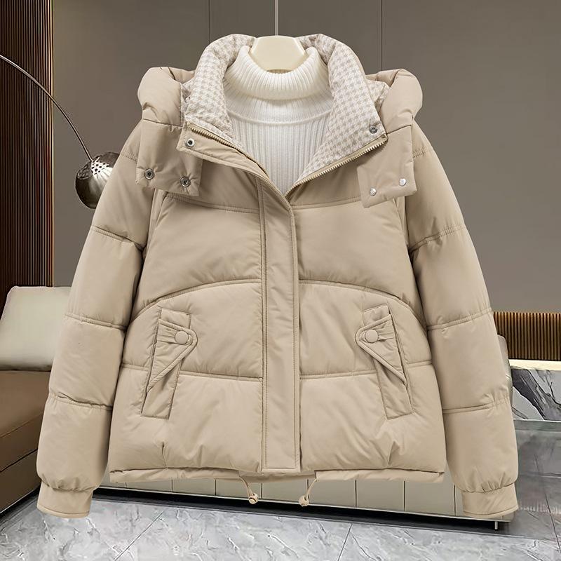 Winter new clothes, clothes, hooded and versatile, fashionable women's loose and simple jackets