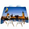 Arch Bridge View Pattern Tablecloth Thicken Cotton Rectangular Round Table Cloth For Wedding Picnic Party