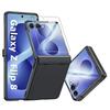Samsung Galaxy Z Flip 8 Protective Case with Hinge Cover Raised Camera and Screen Edges-pink