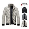 Winter Men's Casual Cotton Coat Windproof Warm Stand Collar Outdoor Youth Cotton-Padded Coat
