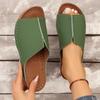 Fashion Summer Fashion Women Open Toe Wedge Sandals Breathable Comfortable Beach Sandals Footwear Plus Size 36-43 Shoes for Women
