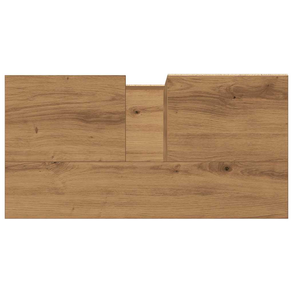 Artisan Oak Washbasin Cabinet 65 x 33 x 60 cm Particleboard