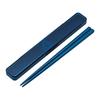 Skater Chopsticks and Chopstick Case Set, Adult, Antibacterial, 18cm, Silent (No-Rattle), Made in Ja