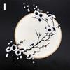 Plum Blossom Flower Applique Clothing Embroidery Patch Fabric Sticker Iron On Patch DIY Craft Repair Clothes Sewing Accessories