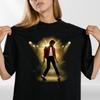 Мужская футболка с круглым вырезом Michael Jackson 80s Thriller Летняя футболка