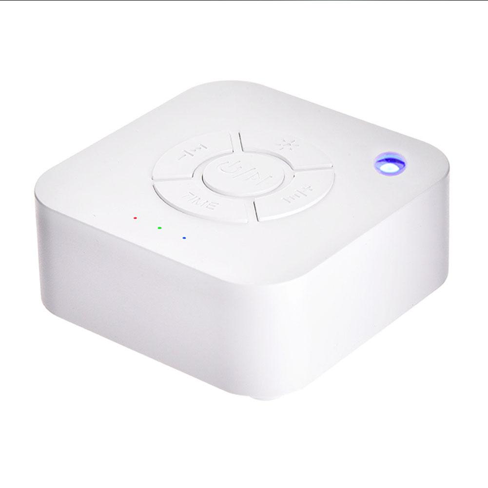 Машина белого шума с USB-зарядкой, с таймером отключения, звуки для сна и релаксации, для младенцев, взрослых, офиса, путешествий