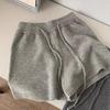 Women's High Waist Knitted Wide-Leg Shorts, Autumn/Winter 2025 A-Line Casual.