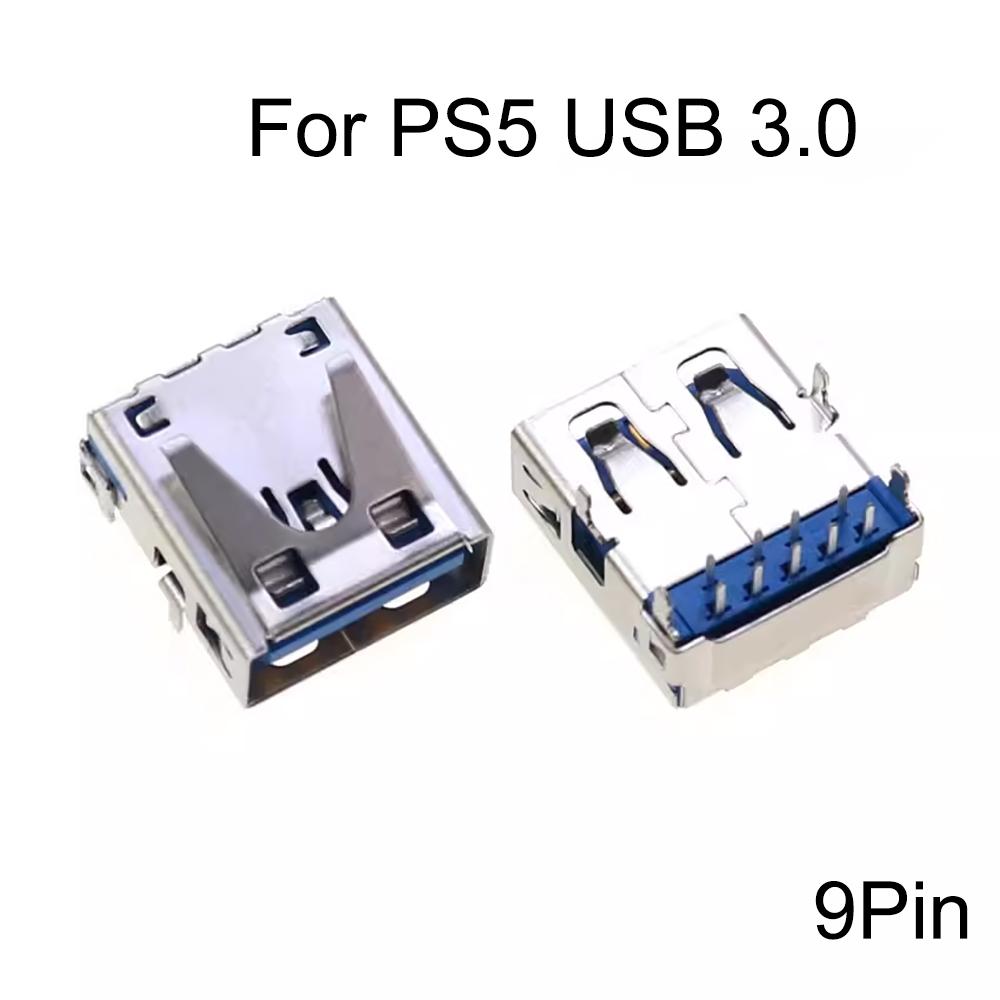 1 piece USB Type-C Super-Speed Port For PS5 Console Type-A Port Hi-Speed USB 2.0 3.0 Socket Connector HDMI-compatible Interface