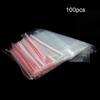 100pcs Transparent Self-sealing Plastic Bags Self-adhesive Bags Transparent OPP Bags For Gifts Decorations Candy Jewelry