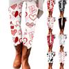 Women's Pants Valentine's Day Prints Stretchy Soft Bottoms Casual Home Sleeping Pants