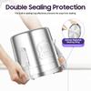Герметичная емкость из нержавеющей стали 6 л/1,59 галлона Контейнер для зерна Ведро для хранения с крышками для риса, муки, зерна, дома, гостиницы, столовой