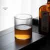 Japanese Style Striped Glass Drinking Cups (Set of 4)