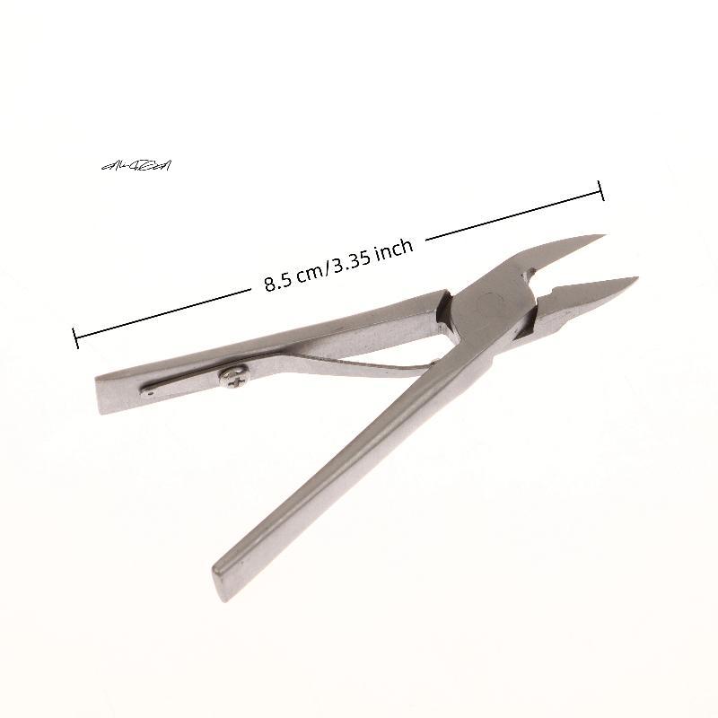 Профессиональные толстые кусачки для ногтей с корпусом из нержавеющей стали, инструмент для ухода за ногтями для удаления вросших ногтей