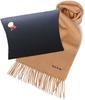 Paul Smith Wool Muffler with Gift Wrapping 933D-AS04 (Beige (62)) [Used]